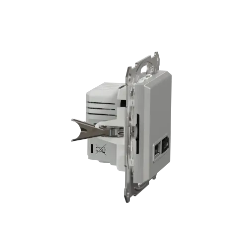 USB розетка тип А+С, алюминий, EPH2700361 Schneider Electric Asfora