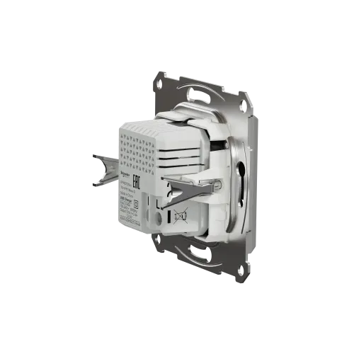 USB розетка тип А+С, алюминий, EPH2700361 Schneider Electric Asfora