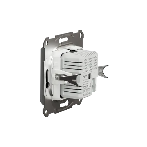 USB розетка тип А+С, алюминий, EPH2700361 Schneider Electric Asfora