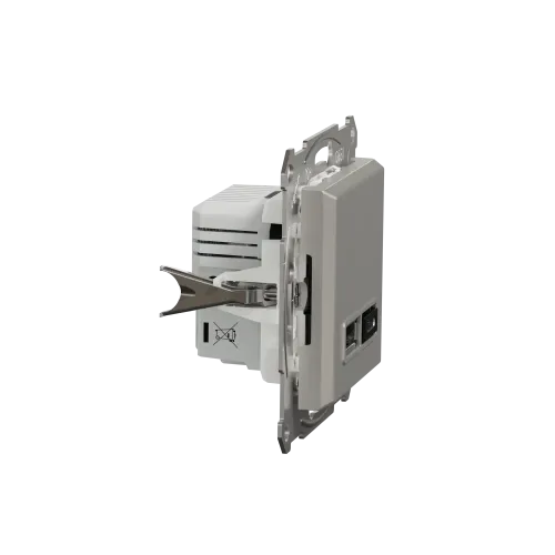 USB розетка тип А+С, бронза, EPH2700369 Schneider Electric Asfora