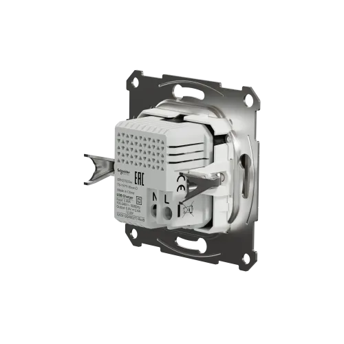 USB розетка тип А+С, бронза, EPH2700369 Schneider Electric Asfora