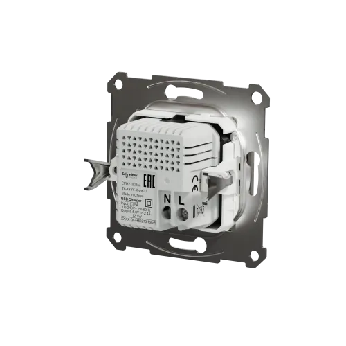 USB розетка тип А+С, бронза, EPH2700369 Schneider Electric Asfora