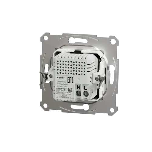 USB розетка тип А+С, бронза, EPH2700369 Schneider Electric Asfora