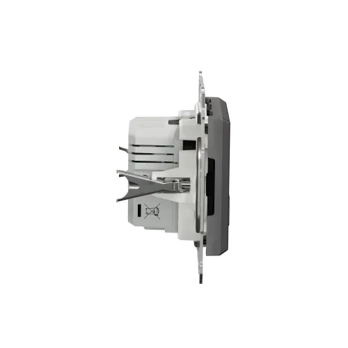 USB розетка тип А+С, антрацит, EPH2700371 Schneider Electric Asfora
