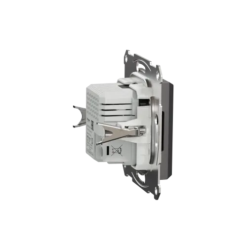 USB розетка тип А+С, антрацит, EPH2700371 Schneider Electric Asfora