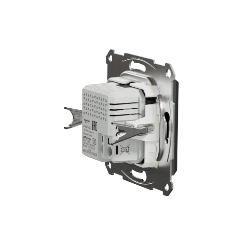 USB розетка тип А+С, антрацит, EPH2700371 Schneider Electric Asfora