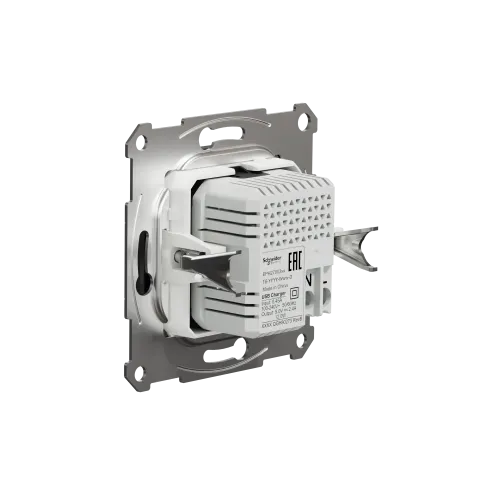 USB розетка тип А+С, антрацит, EPH2700371 Schneider Electric Asfora