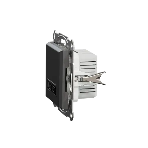 USB розетка тип А+С, антрацит, EPH2700371 Schneider Electric Asfora