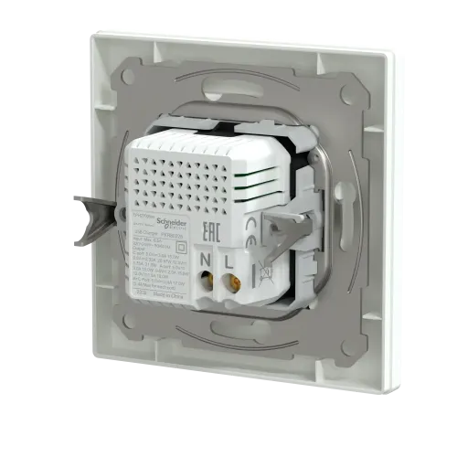 USB розетка тип А+С, 21 Вт, белый, EPH2700521 Schneider Electric Asfora