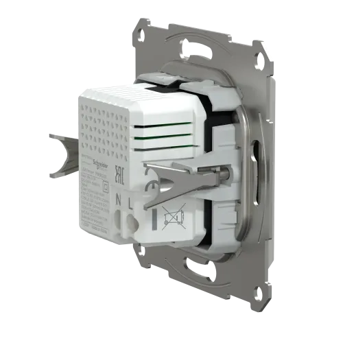 USB розетка тип А+С, 21 Вт, алюминий, EPH2700561 Schneider Electric Asfora