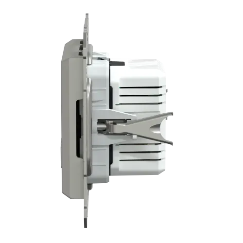 USB розетка тип А+С, 21 Вт, алюминий, EPH2700561 Schneider Electric Asfora