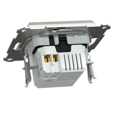 USB розетка тип А+С, 21 Вт, алюминий, EPH2700561 Schneider Electric Asfora