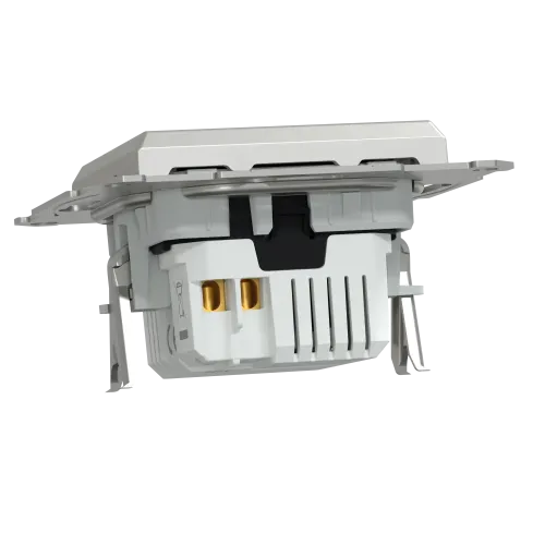 USB розетка тип А+С, 21 Вт, алюминий, EPH2700561 Schneider Electric Asfora