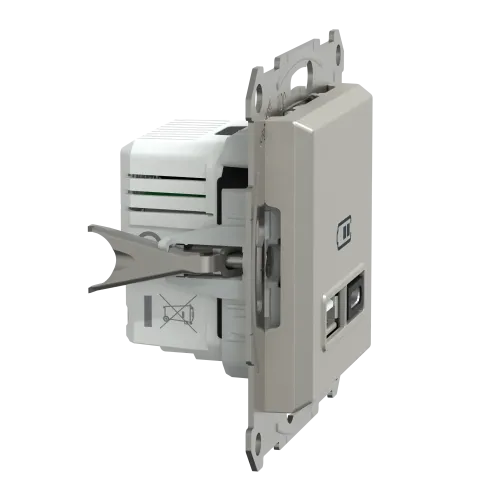 USB розетка тип А+С, 21 Вт, бронза, EPH2700569 Schneider Electric Asfora