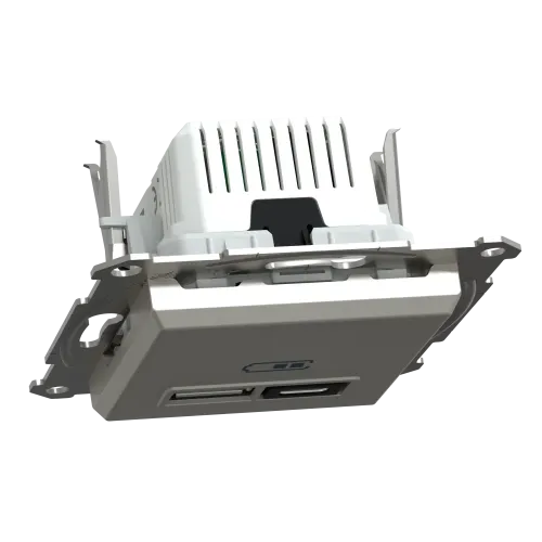 USB розетка тип А+С, 21 Вт, бронза, EPH2700569 Schneider Electric Asfora