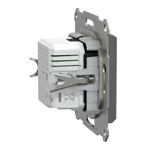 USB розетка тип А+С, 21 Вт, антрацит, EPH2700571 Schneider Electric Asfora