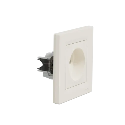Розетка без заземления, кремовый, EPH3000123 Schneider Asfora