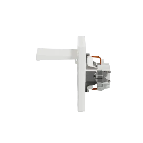 Розетка с заземлением и крышкой, белый, EPH3100121 Schneider Asfora
