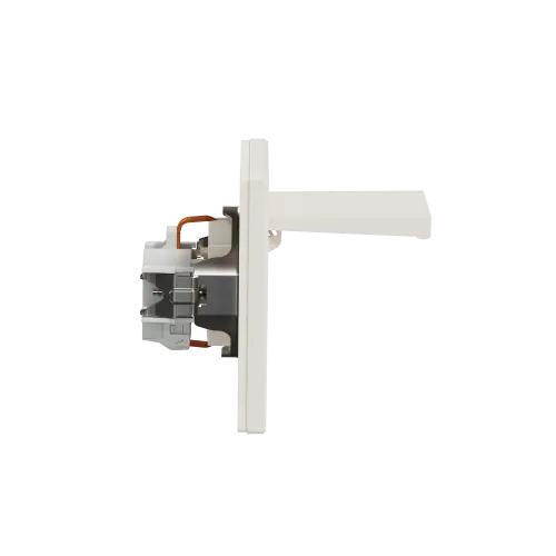 Розетка с заземлением и крышкой, кремовый, EPH3100123 Schneider Asfora