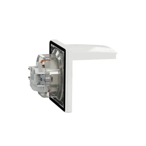 Розетка вологозахищена IP44 із заземленням, білий, EPH3100321 Schneider Asfora