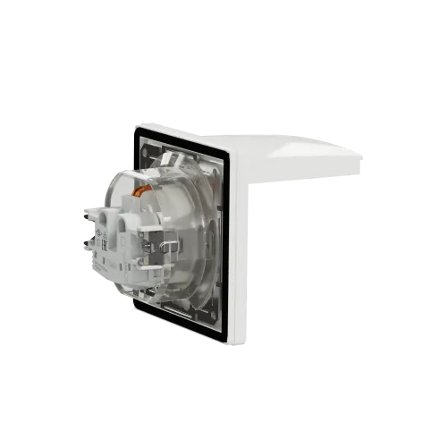 Розетка вологозахищена IP44 із заземленням, білий, EPH3100321 Schneider Asfora