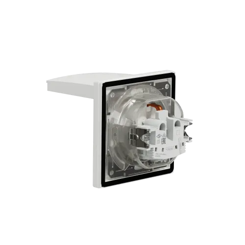Розетка вологозахищена IP44 із заземленням, білий, EPH3100321 Schneider Asfora