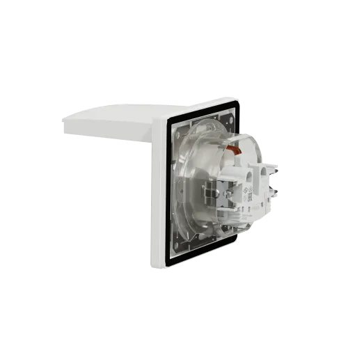 Розетка вологозахищена IP44 із заземленням, білий, EPH3100321 Schneider Asfora
