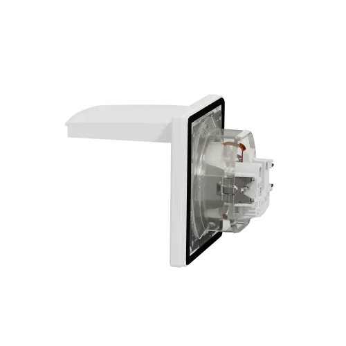 Розетка вологозахищена IP44 із заземленням, білий, EPH3100321 Schneider Asfora