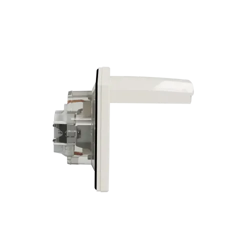 Розетка влагозащищенная IP44 с заземлением, кремовый, EPH3100323 Schneider Asfora