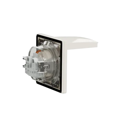 Розетка влагозащищенная IP44 с заземлением, кремовый, EPH3100323 Schneider Asfora