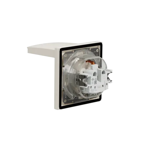 Розетка влагозащищенная IP44 с заземлением, кремовый, EPH3100323 Schneider Asfora