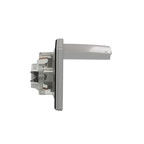 Розетка влагозащищенная IP44 с заземлением, алюминий, EPH3100361 Schneider Asfora