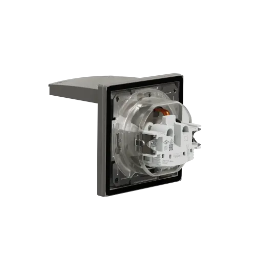 Розетка вологозахищена IP44 із заземленням, бронза, EPH3100369 Schneider Asfora