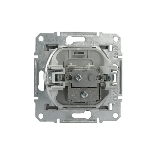 Розетка ТВ конечная, сталь, EPH3200162 Asfora Schneider
