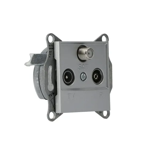 Розетка TV/R/SAT кінцева, алюміній, EPH3500161 Asfora Schneider
