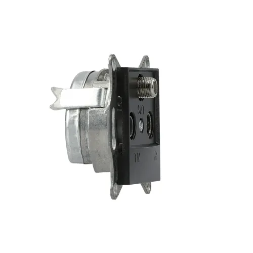 Розетка TV/R/SAT конечная, антрацит, EPH3500171 Asfora Schneider