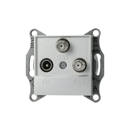 Розетка TV-SAT-SAT кінцева, алюміній, EPH3600161 Asfora Schneider