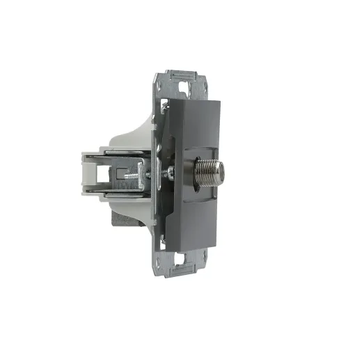 Розетка SAT кінцева, сталь, EPH3700162 Asfora Schneider