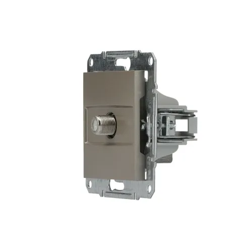 Розетка SAT кінцева, бронза, EPH3700169 Asfora Schneider