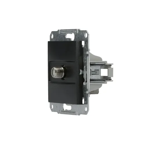 Розетка SAT кінцева, антрацит, EPH3700171 Asfora Schneider
