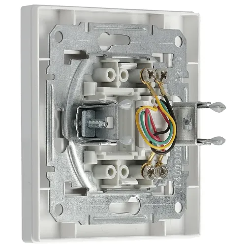 Розетка телефонная RJ11, белый, EPH4100121 Schneider Asfora