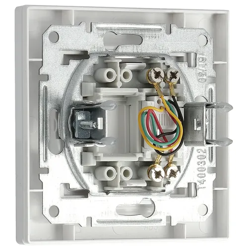 Розетка телефонная RJ11, белый, EPH4100121 Schneider Asfora