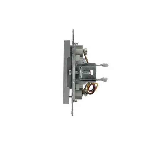 Розетка телефонная RJ-11, алюминий, EPH4100161 Asfora Schneider