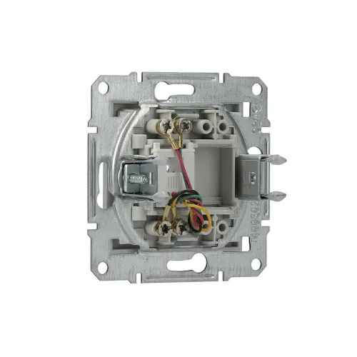 Розетка телефонная RJ-11, алюминий, EPH4100161 Asfora Schneider