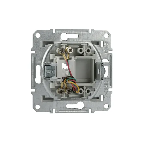Розетка телефонная RJ-11, алюминий, EPH4100161 Asfora Schneider