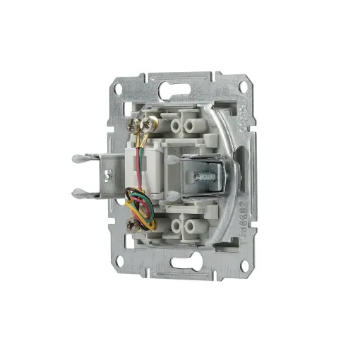 Розетка телефонная RJ-11, алюминий, EPH4100161 Asfora Schneider