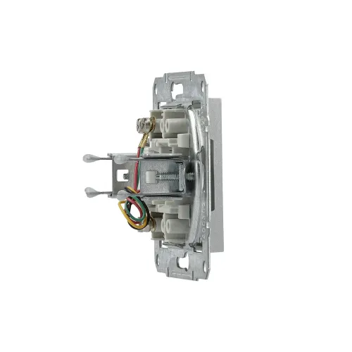Розетка телефонная RJ-11, алюминий, EPH4100161 Asfora Schneider