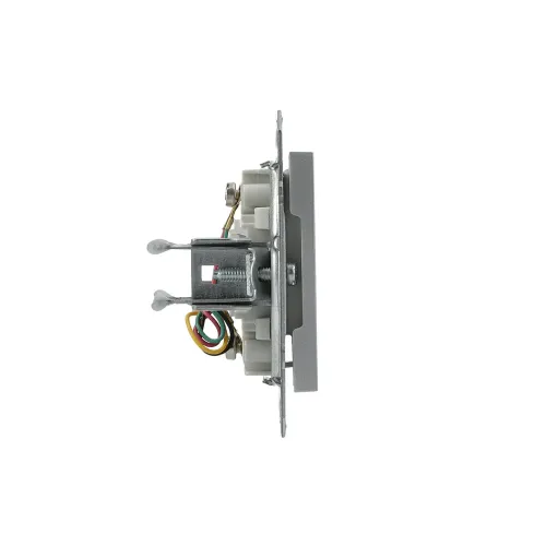 Розетка телефонная RJ-11, алюминий, EPH4100161 Asfora Schneider