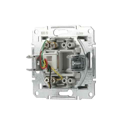 Розетка телефонна RJ-11, сталь, EPH4100162 Asfora Schneider