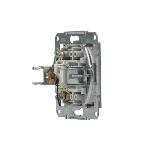 Розетка телефонна RJ-11, сталь, EPH4100162 Asfora Schneider